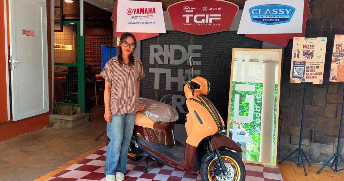 Yamaha Sulap Momen Ngopi Jadi Lebih Berkelas Lewat Grand Filano X KA/NA Coffee