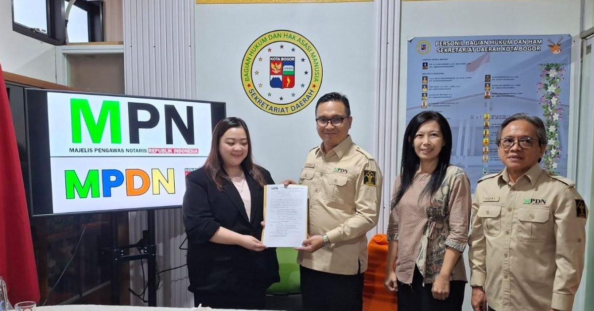 Aduan Terkait Notaris Sampai Ke Menteri Hukum, MPDN Kota Bogor Perkuat Pengawasan Berjenjang