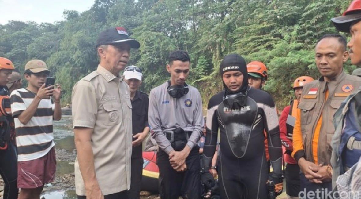 ASN Bogor Hilang di Cisadane, Walikota Turun Langsung Pantau Pencarian