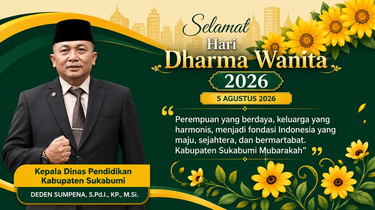 Pemkab Sukabumi Sampaikan Selamat Hari Dharma Wanita 2026, Perempuan Berdaya Jadi Fondasi Keluarga Harmonis