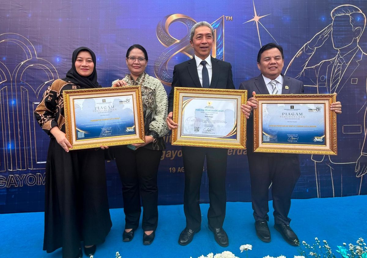 JDIH Kota Bogor Peringkat 2 Nasional, Raih Nilai Sempurna