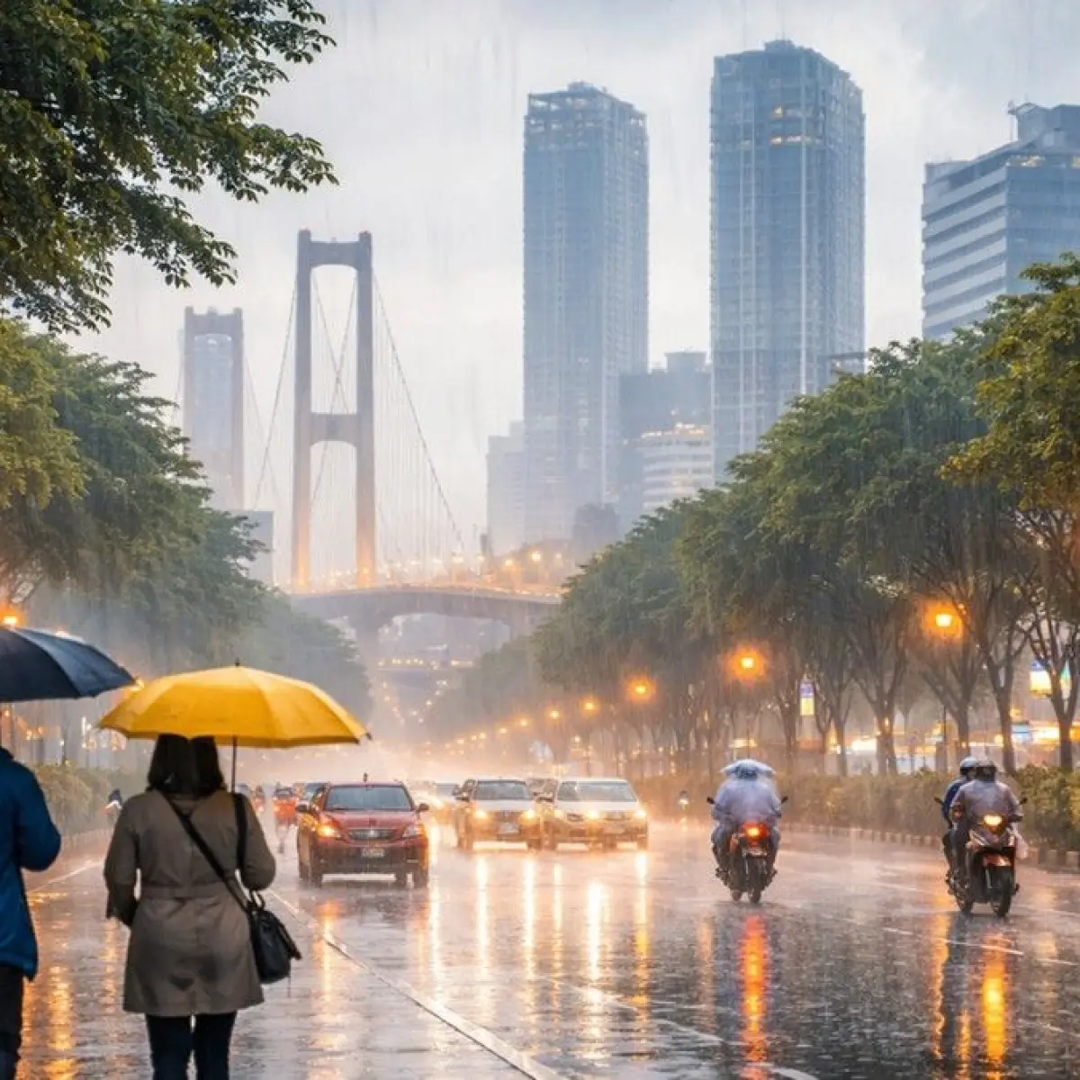 Perkiraan Cuaca Jawa Timur 23 Agustus 2026: Sebagian Wilayah Dilanda Kabut dan Hujan Ringan