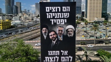 Peta Politik Israel: Wajah-wajah Lawan Netanyahu Muncul di Jalanan Tel Aviv