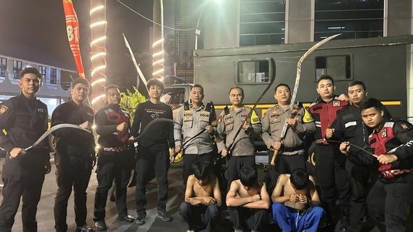Tawuran Pecah di Cibinong Bogor, Satu Pemuda Luka, 3 Diamankan