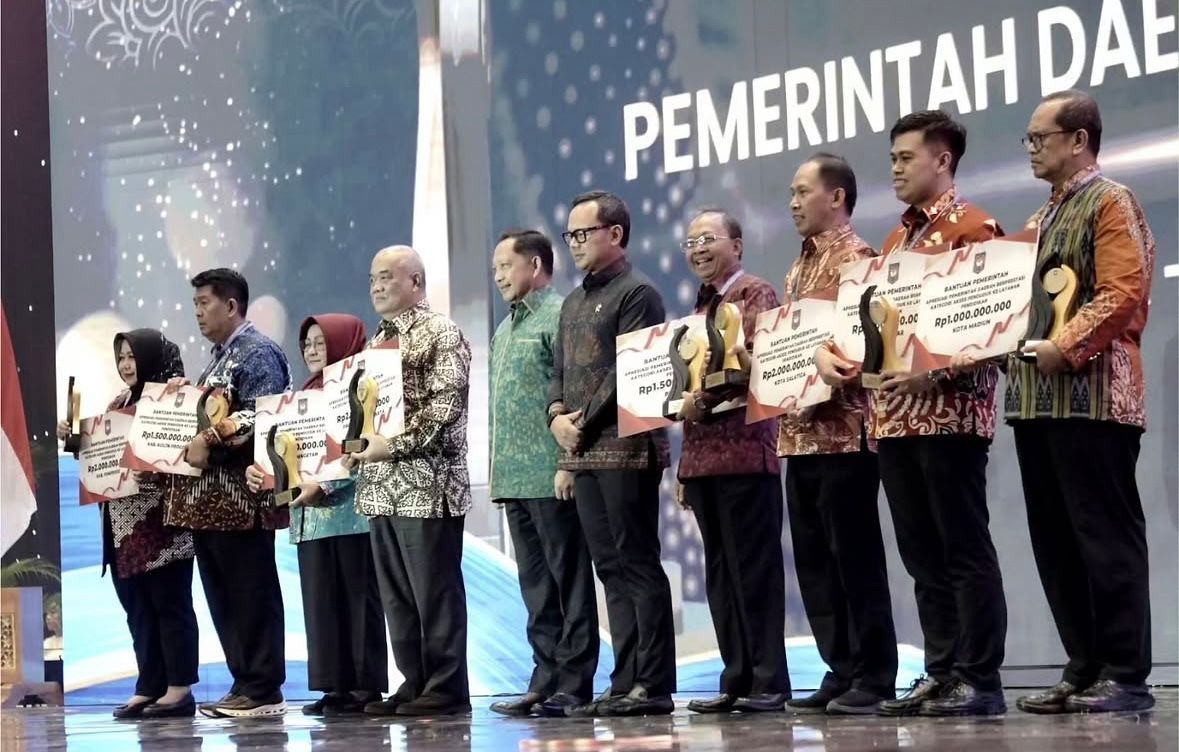 32 Pemda Berprestasi di Jawa-Bali Diguyur Apresiasi, Ini Daftar Pemenangnya