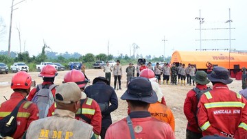 Api di Sekitar Zamrud Riau Berhasil Dijinakkan Pasca-7 Hari Perjuangan