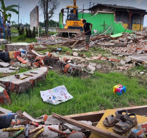 Gedung TK Dibongkar untuk Koperasi, Siswa Karangpuri Belajar 9 Bulan di Balai Desa