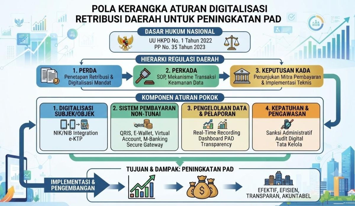 Digitalisasi Retribusi Daerah Diharapkan Dongkrak PAD dan Transparansi