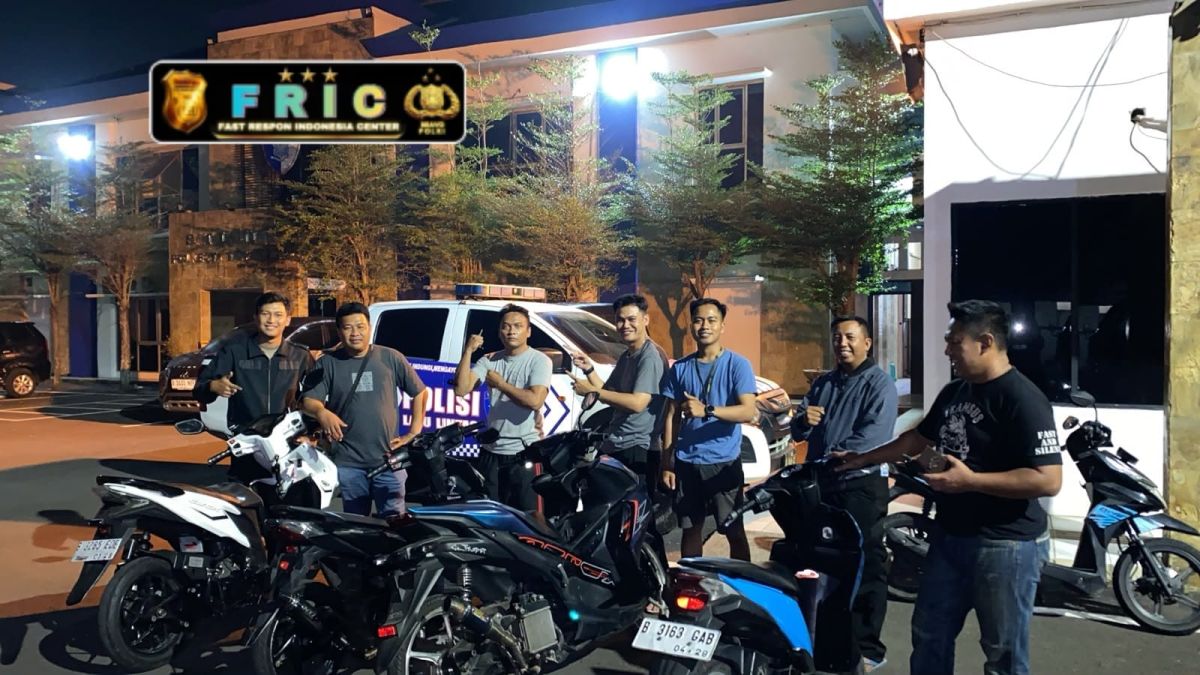 Polisi Tangerang Bubarkan Balap Liar di Puspemkab, 4 Motor Diamankan
