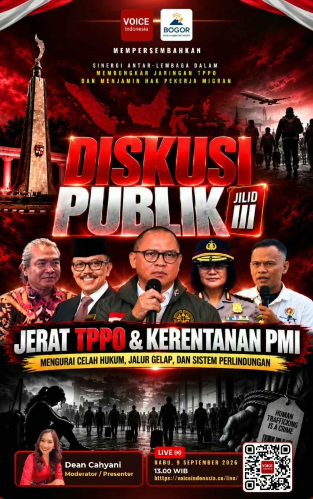 Diskusi Publik Jerat TPPO dan Kerentanan PMI