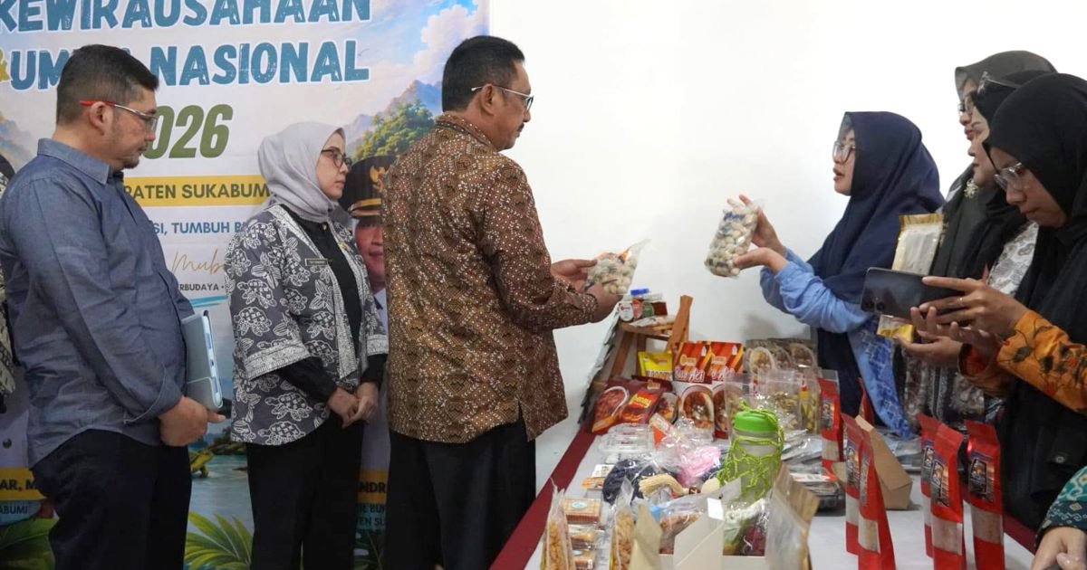 Bupati Sukabumi Resmikan Program UMKM Naik Kelas dan Motekar 2026, Dorong Pelaku Usaha Semakin Kompetitif