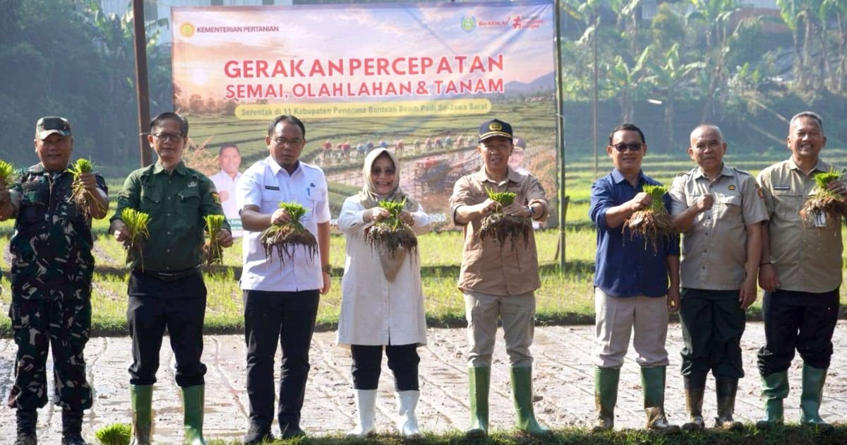Sekda Sukabumi Dorong Percepatan Musim Tanam, Optimalkan Bantuan Benih Demi Swasembada Pangan