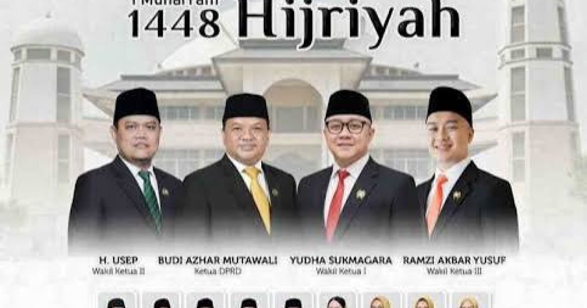 Sambut 1 Muharram 1448 H, DPRD Sukabumi Ajak Masyarakat Perkuat Semangat Hijrah