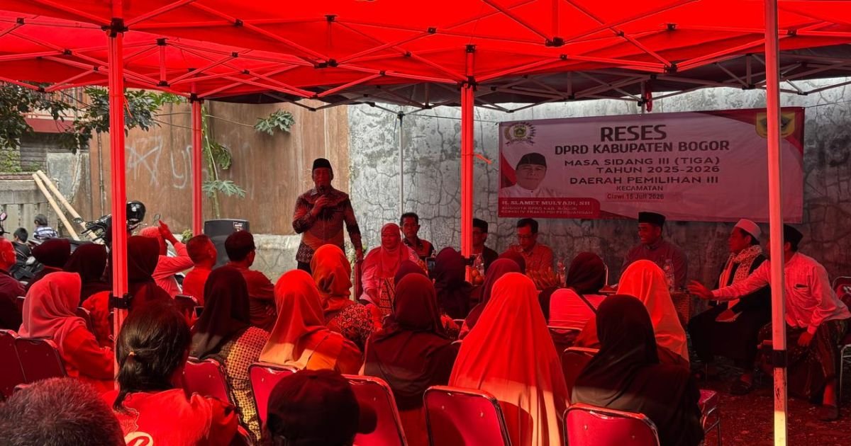 Reses di Ciawi, H. Slamet Mulyadi Siap Kawal Aspirasi Warga Masuk APBD 2027