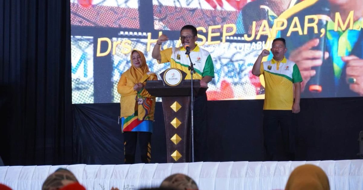 Lantik Pengurus KORMI Kabupaten Sukabumi, Bupati Dorong Budaya Olahraga Masyarakat Semakin Berkembang