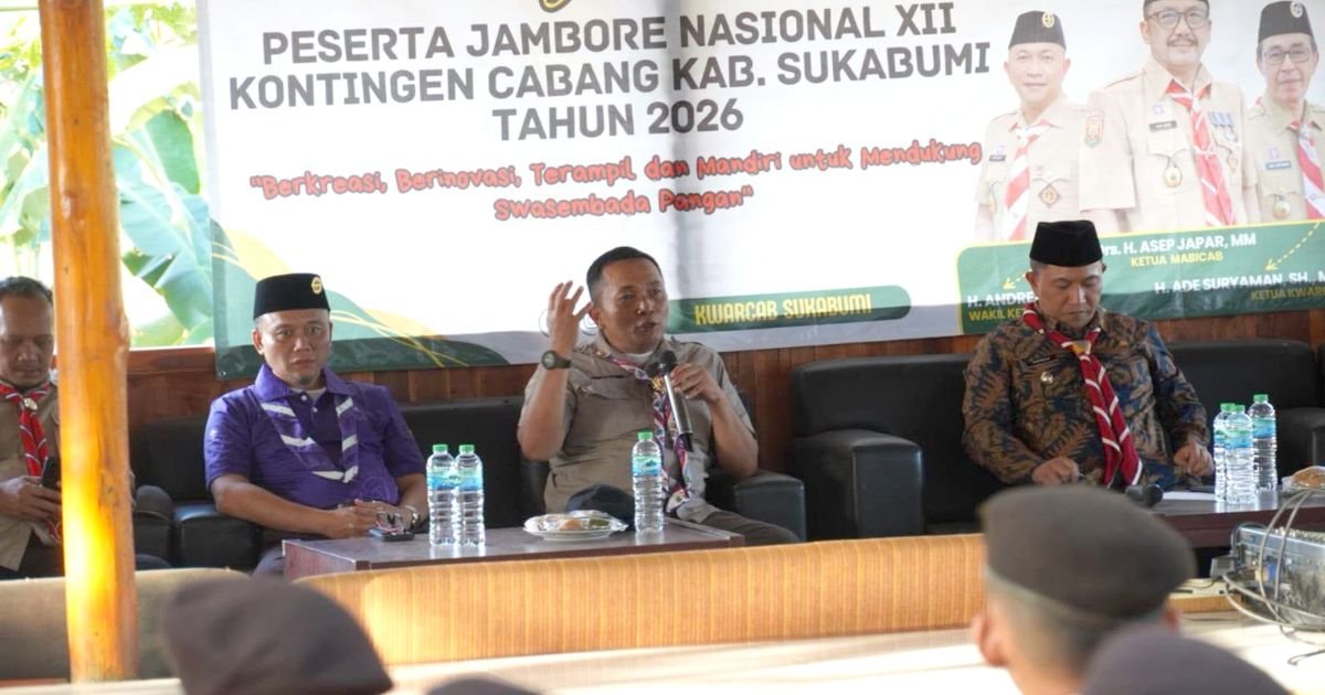 Disdik Sukabumi Perkuat Pembinaan Kontingen Pramuka Jelang Jamnas 2026