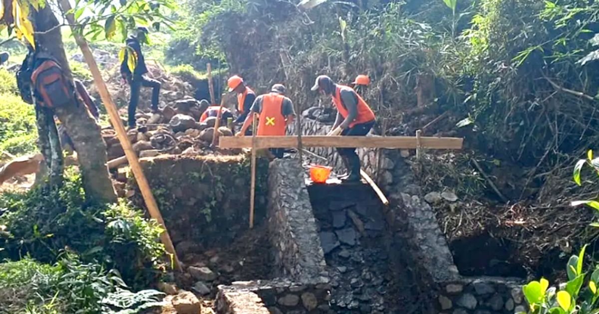 DPU Kabupaten Sukabumi Tingkatkan Jaringan Irigasi DI Cijulang, Dukung Produktivitas Pertanian di Nagrak