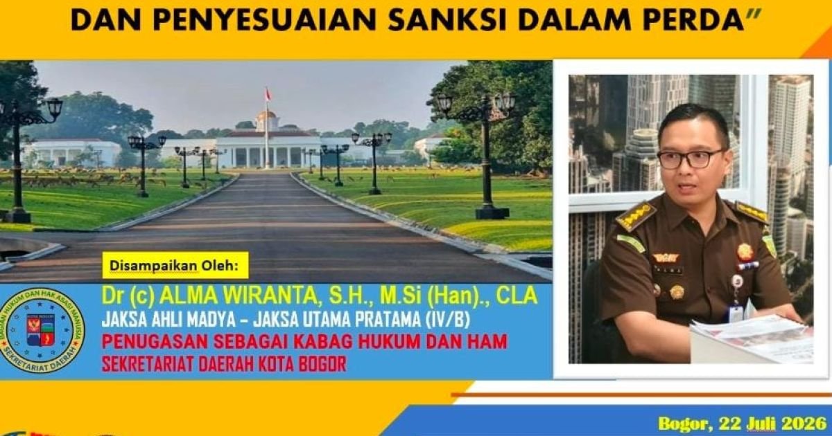 Lagi, Alma Wiranta Tegaskan Kedudukan Perda Bagian Penting Sistem Hukum Nasional