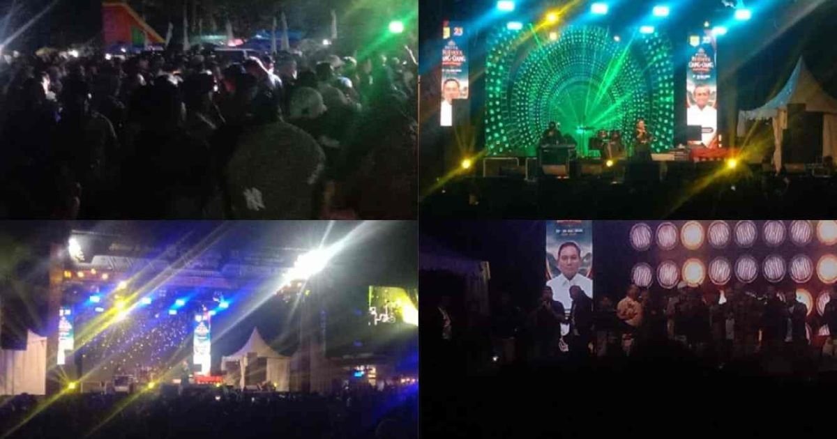 Malam Hiburan Pesta Budaya Oang-Oang 2026 Berlangsung Semarak, Ribuan Warga Padati Lapangan Kasean Banurea