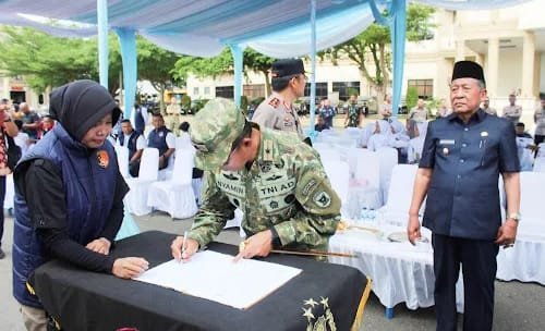 Danrem 042/Gapu Tegaskan Komitmen Perang Melawan Narkoba di Peringatan HANI 2026