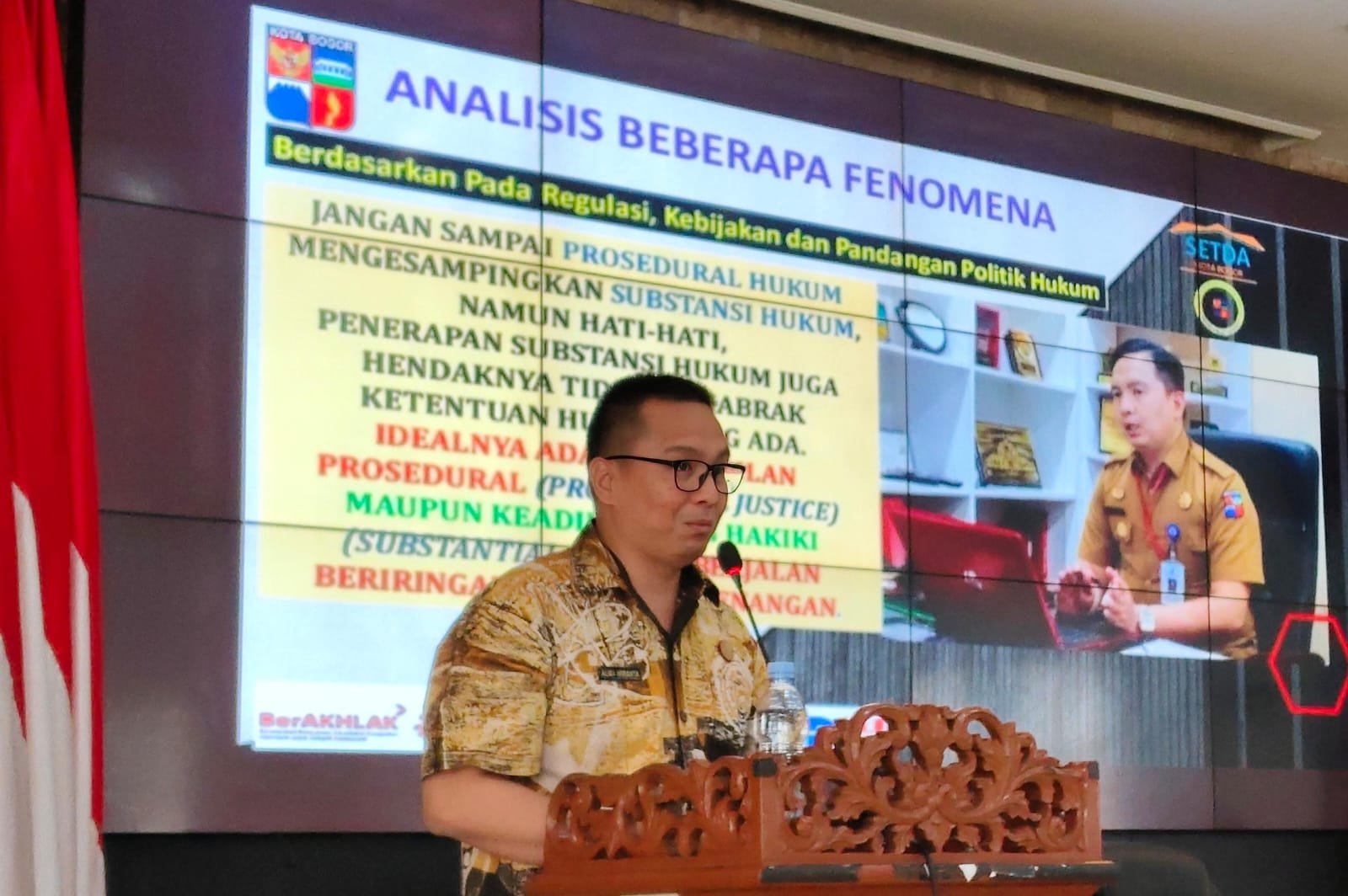 Alma Wiranta Mengajak Mahasiswa Hukum Menjadi Mitra Strategis Menyukseskan Visi Misi Pemkot Bogor