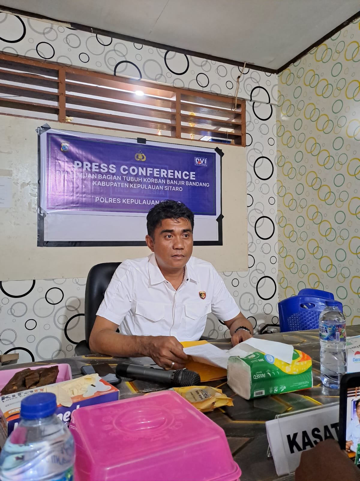 Polisi Pastikan Penemuan Body Part Korban Banjir Bandang di Sitaro Swingli Dalending