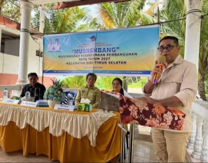 Kampung Pahepa Tuan Rumah Musrenbang Kecamatan, Dihadiri Wabup Sitaro