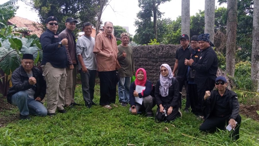 BRIN Kunjungi Lokasi Penemuan Bunker dan Sumur Tujuh Bogor Selatan