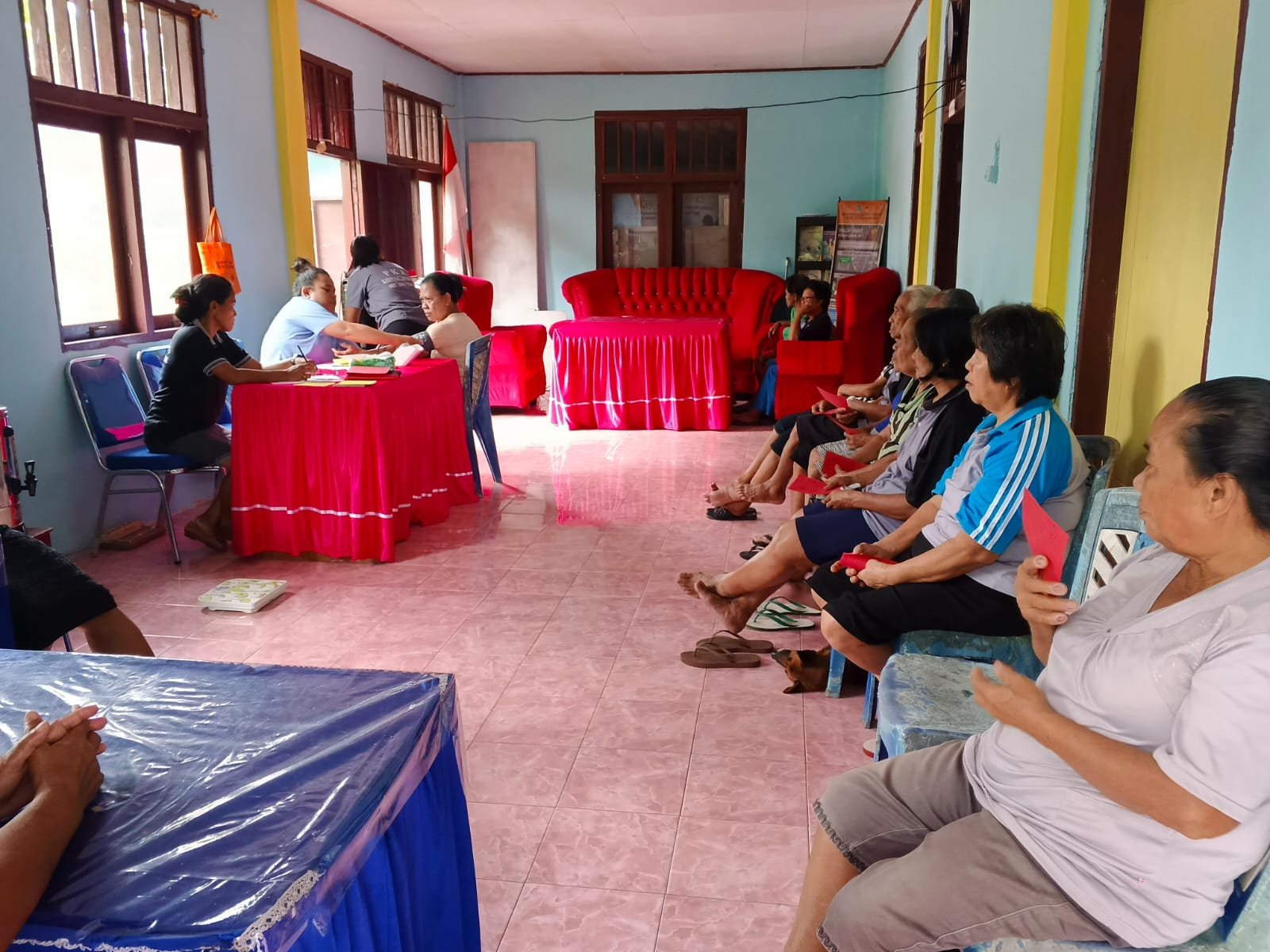 Pemerintah Kampung Dompase Rutin Melaksanakan Posyandu Bagi Lansia