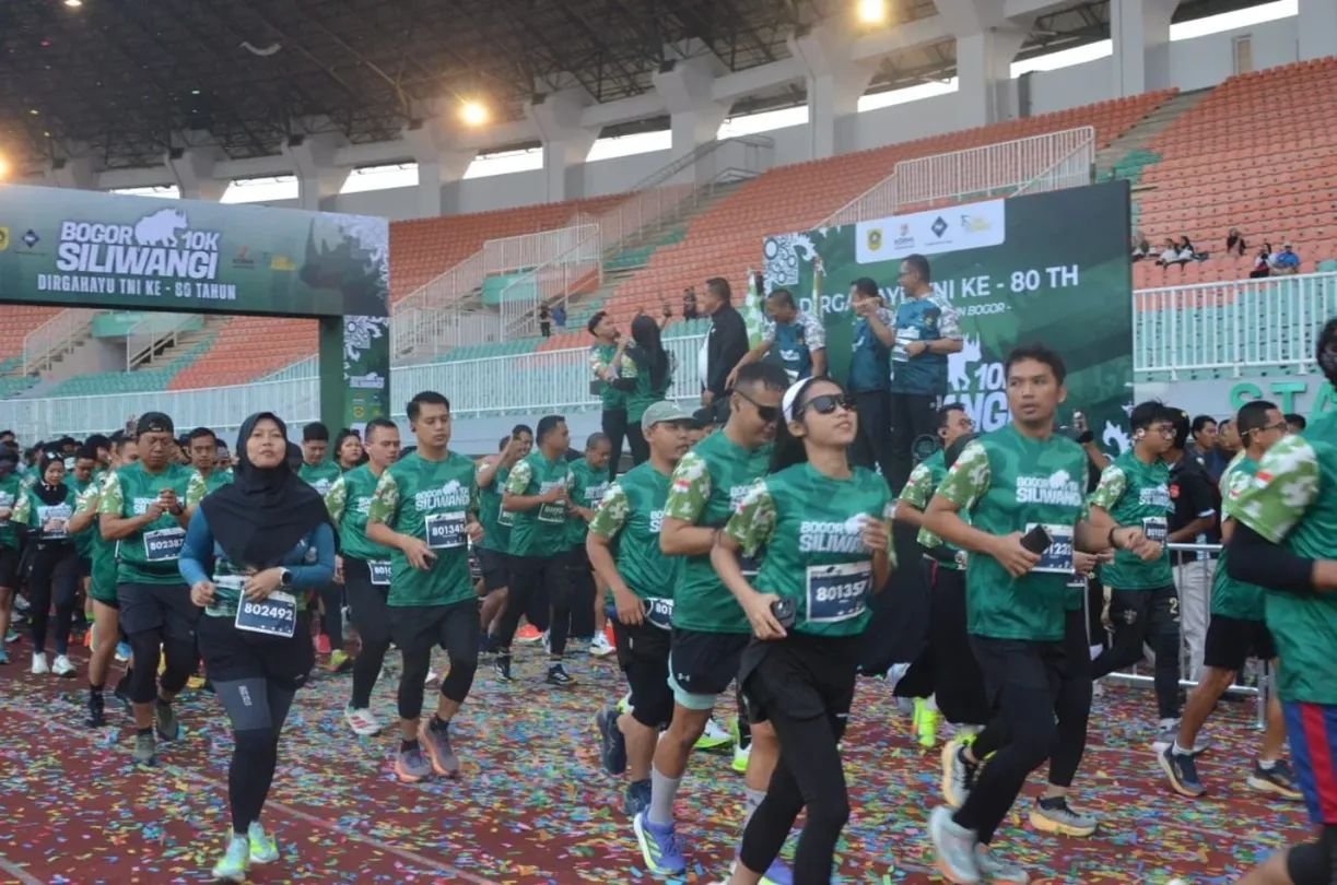 Bogor Siliwangi Run 10K Sukses Diikuti 1500 Peserta