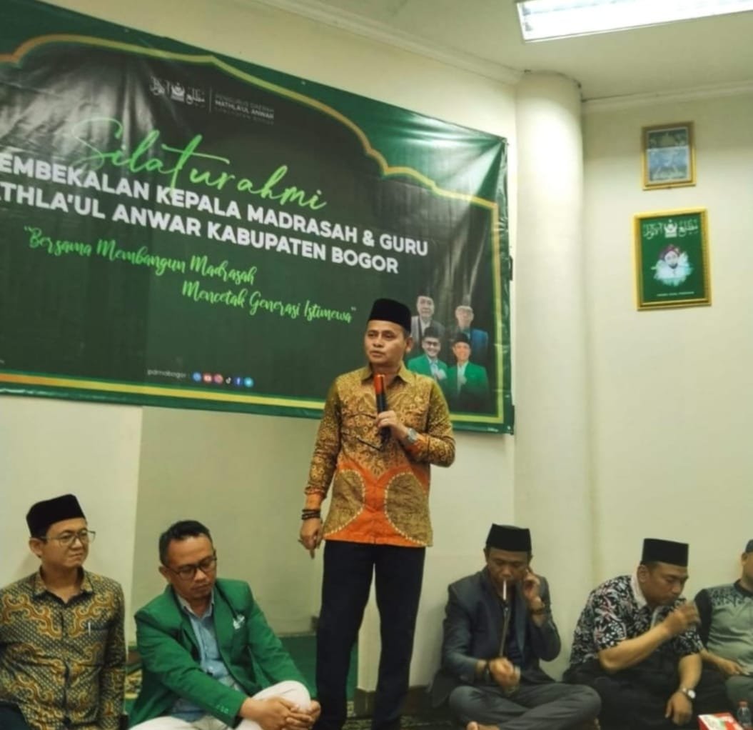PD Mathla’ul Anwar Kab Bogor Beri Pembekalan Bagi Kepala Madrasah dan Guru