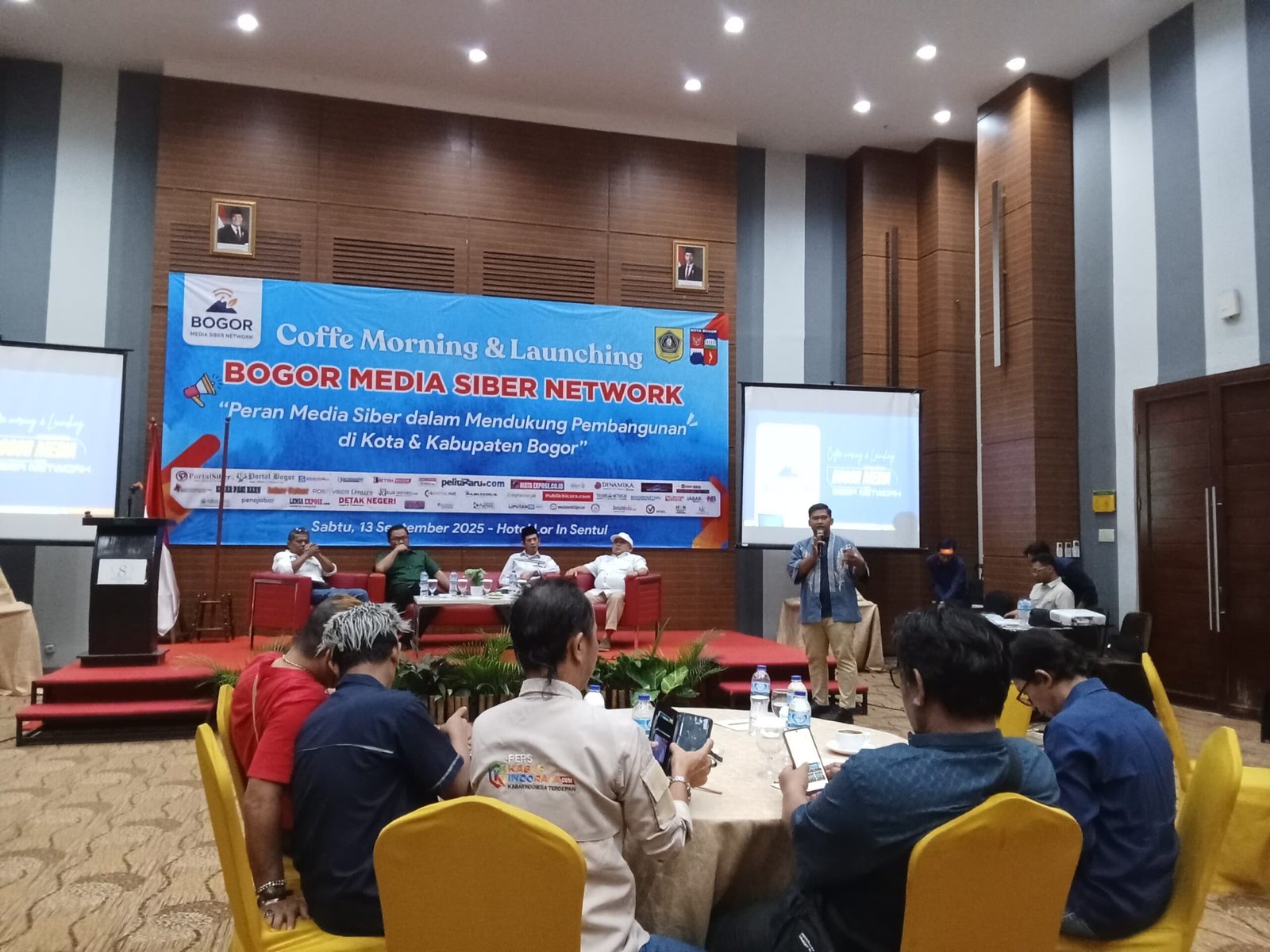 Bogor Media Siber Network (BMSN) Resmi Dideklarasikan: Dukung Pembangunan Daerah dan Memerangi Hoaks demi Demokrasi Berkualitas