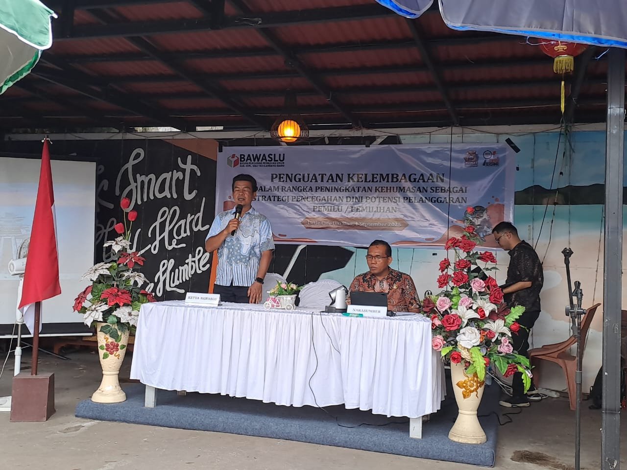 Bawaslu Sitaro Perkuat Kelembagaan Dalam Rangka Peningkatan Kehumasan untuk Cegah Dini Pelanggaran Pemilu