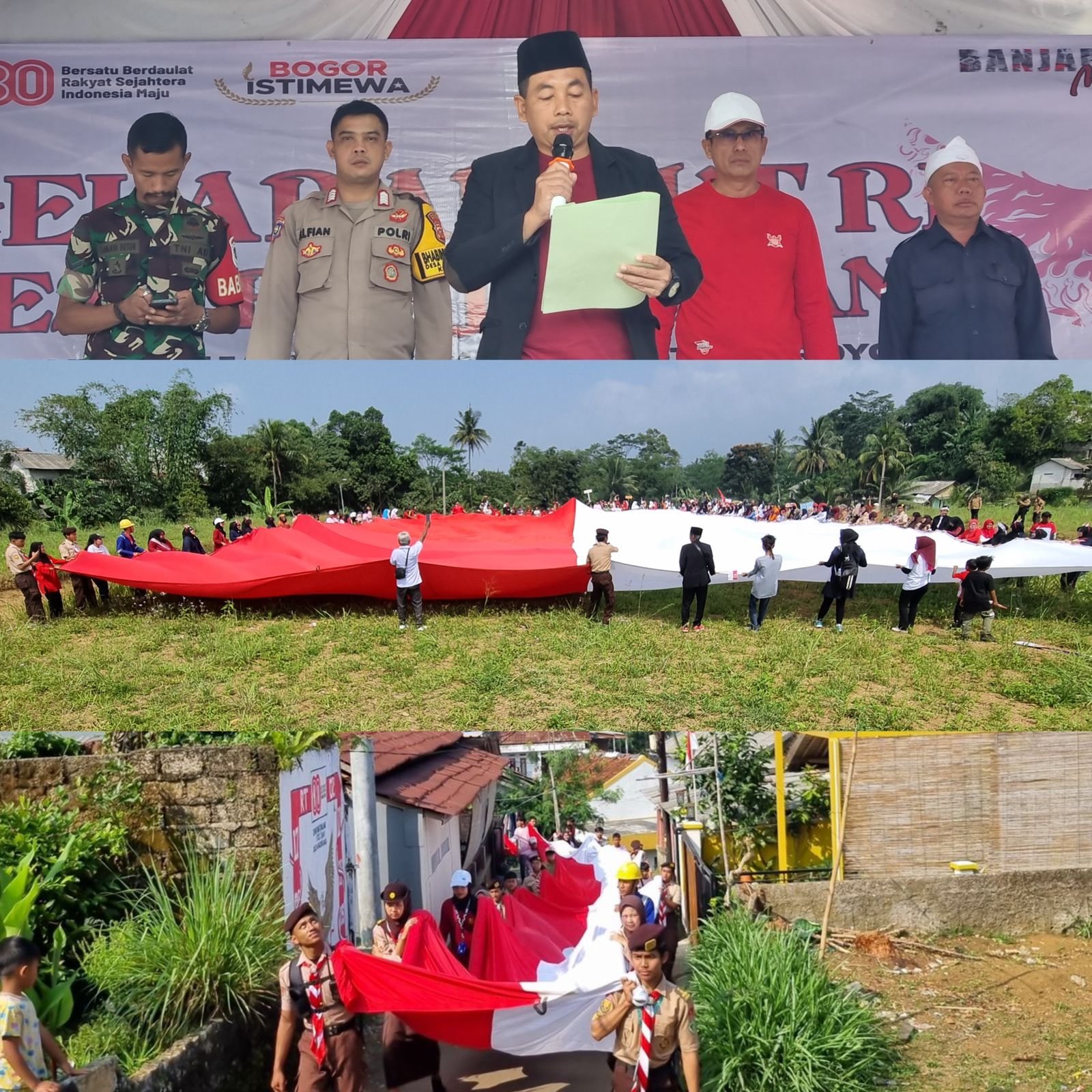 Semarak Gelaran HUT RI Desa Banjarwangi Tanamkan Semangat Menata Gotong Royong