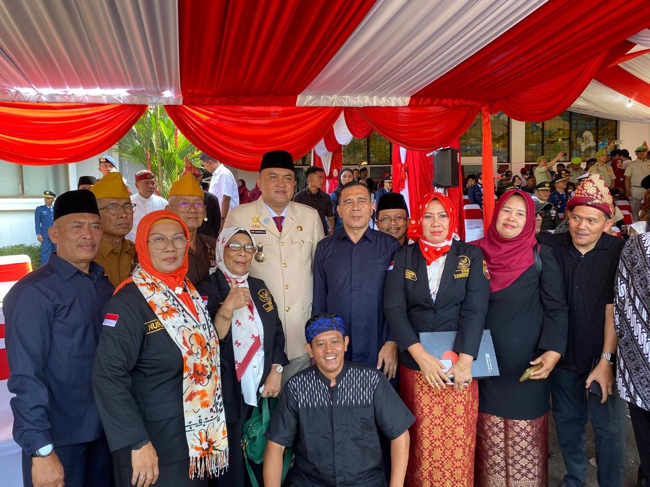 HUT ke-80 RI, FPK Kabupaten Bogor Tunjukkan Harmoni Keberagaman di Tegar Beriman