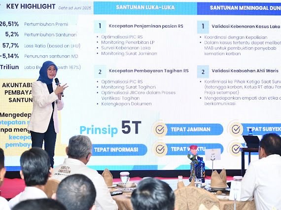 Kolaborasi Nasional Jadi Kunci, Jasa Raharja Tingkatkan Capaian Sumbangan Wajib dan Iuran Wajib serta Kepatuhan Nasional pada Semester II 2025