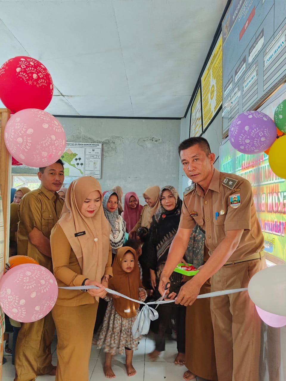 Peratin Pekon Bangun Negara Ahmad Kahpi Resmikan PAUD Teratai