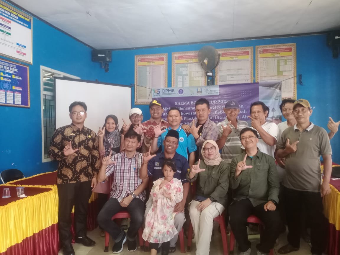Pekon Way Redak Menjadi Satu Satunya Desa Binaan ITB di Provinsi Lampung
