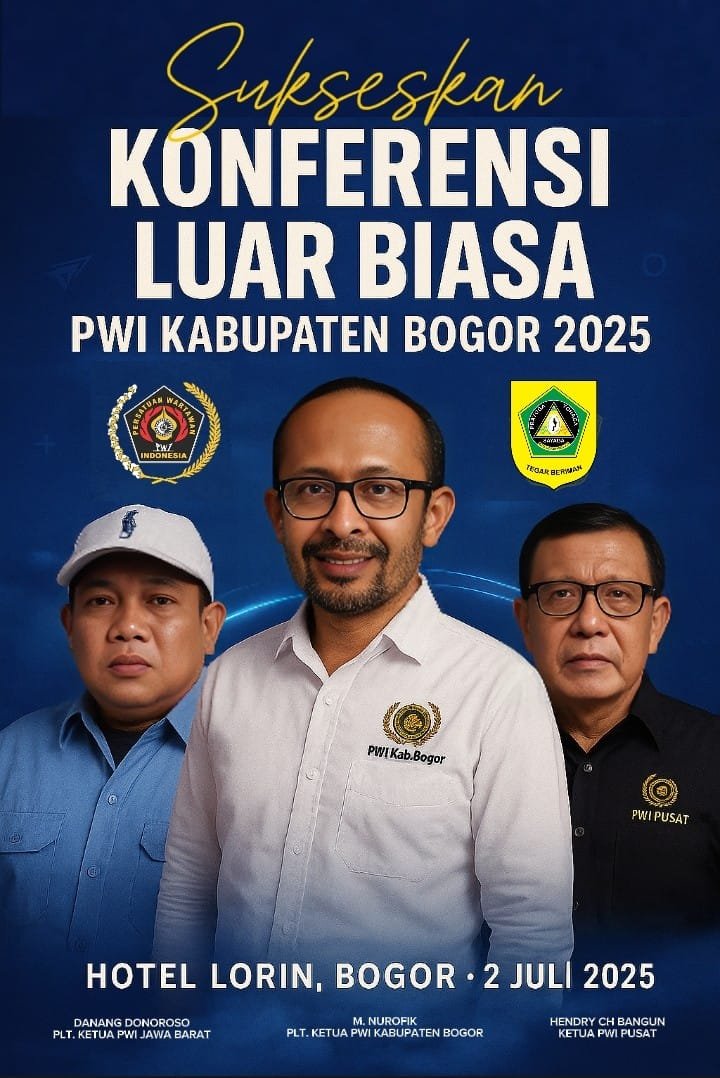 PWI Kabupaten Bogor Siap Menggelar Konferensi Luar Biasa 2 Juli di Lorin Sentul