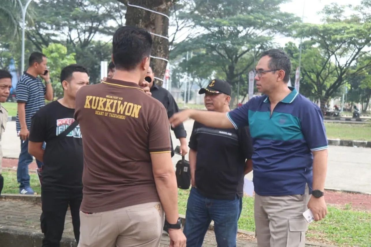 Sekda Ajat Cek Kesiapan Tenant Kabogorfest 2025