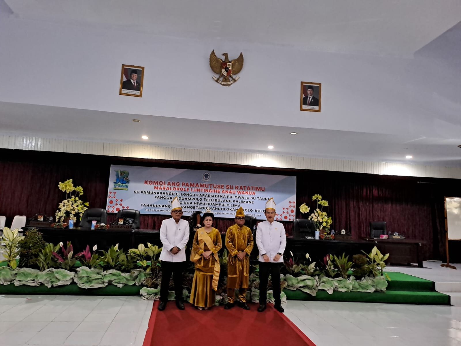DPRD Gelar Paripurna Istimewa HUT Kabupaten Sitaro Ke-18 Tahun 2025