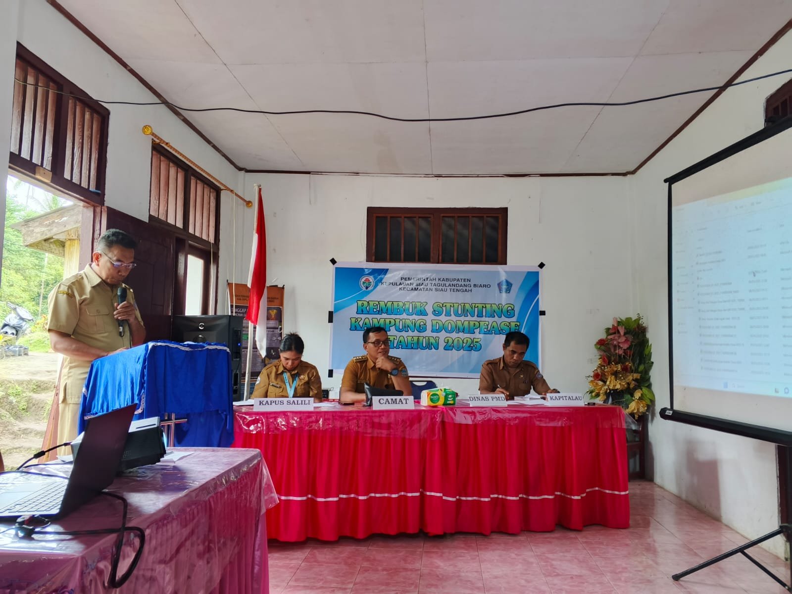Rembuk Stunting Kampung Dompase, Komitmen Bersama Wujudkan Generasi Sehat