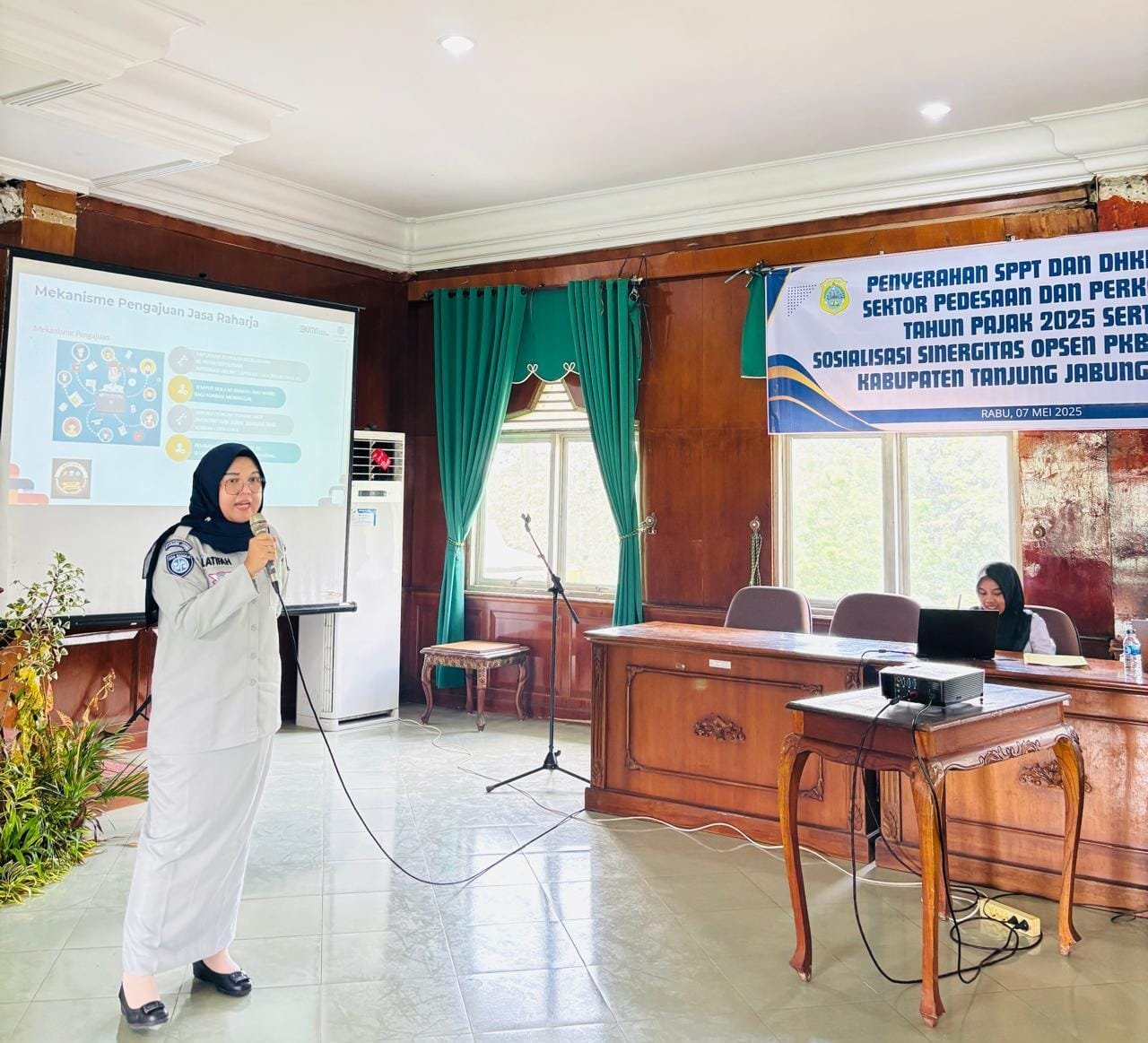 Jasa Raharja Hadir di Tanjab Timur, Perkuat Sinergi Sosialisasi Opsen PKB dan BBNKB