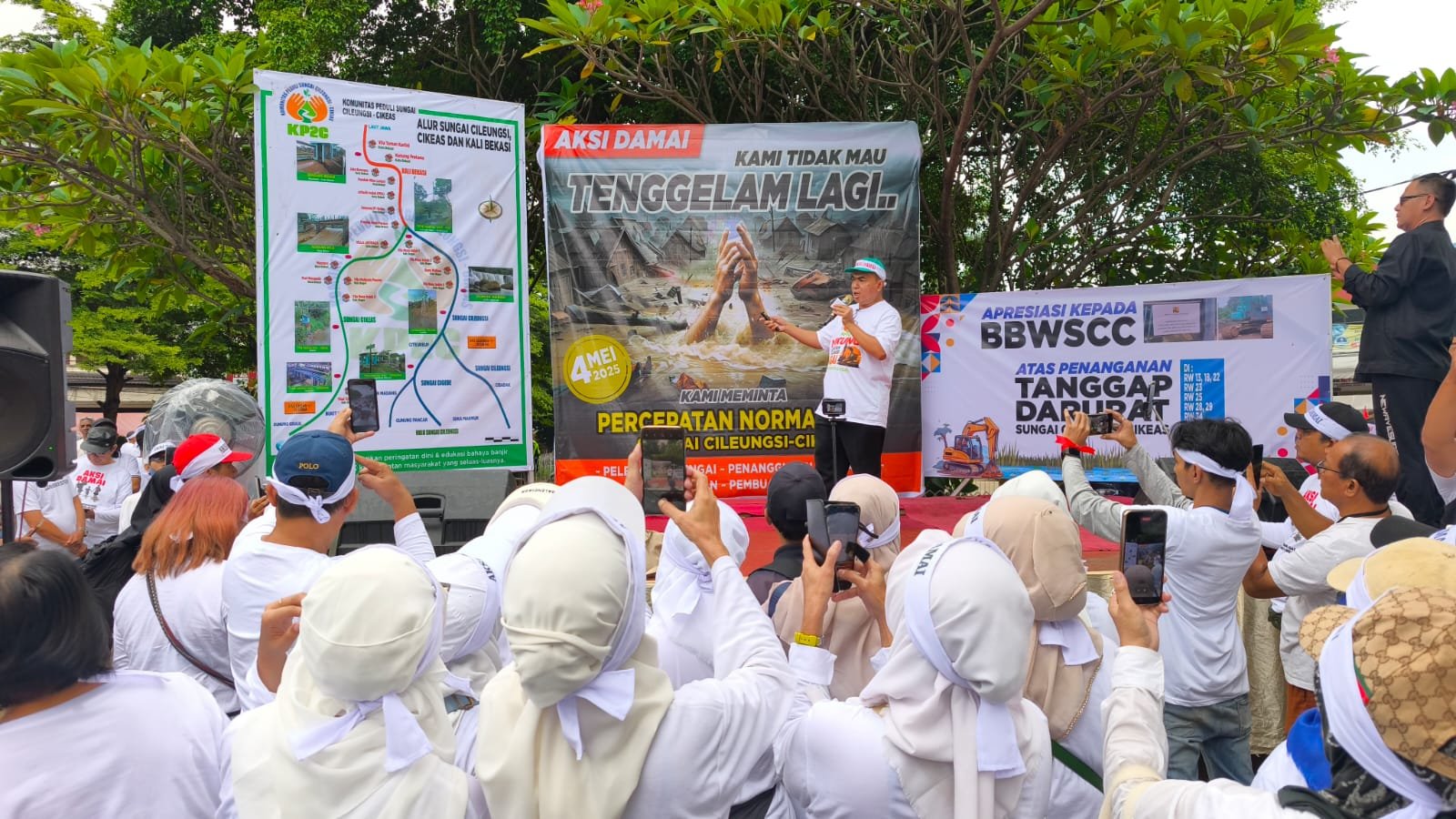 Potensi Banjir Meningkat, Warga Bojongkulur Desak Percepatan Normalisasi Sungai Cileungsi Cikeas
