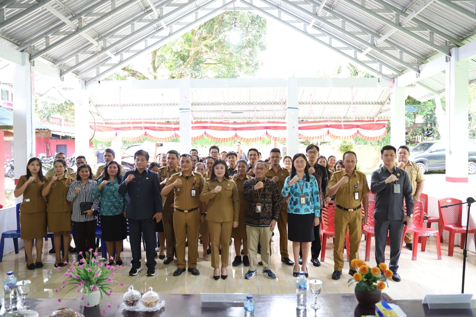 Apresiasi dari Camat Siau Tengah Desa Lai Dicanangkan Desa Cinta Statistik 2025