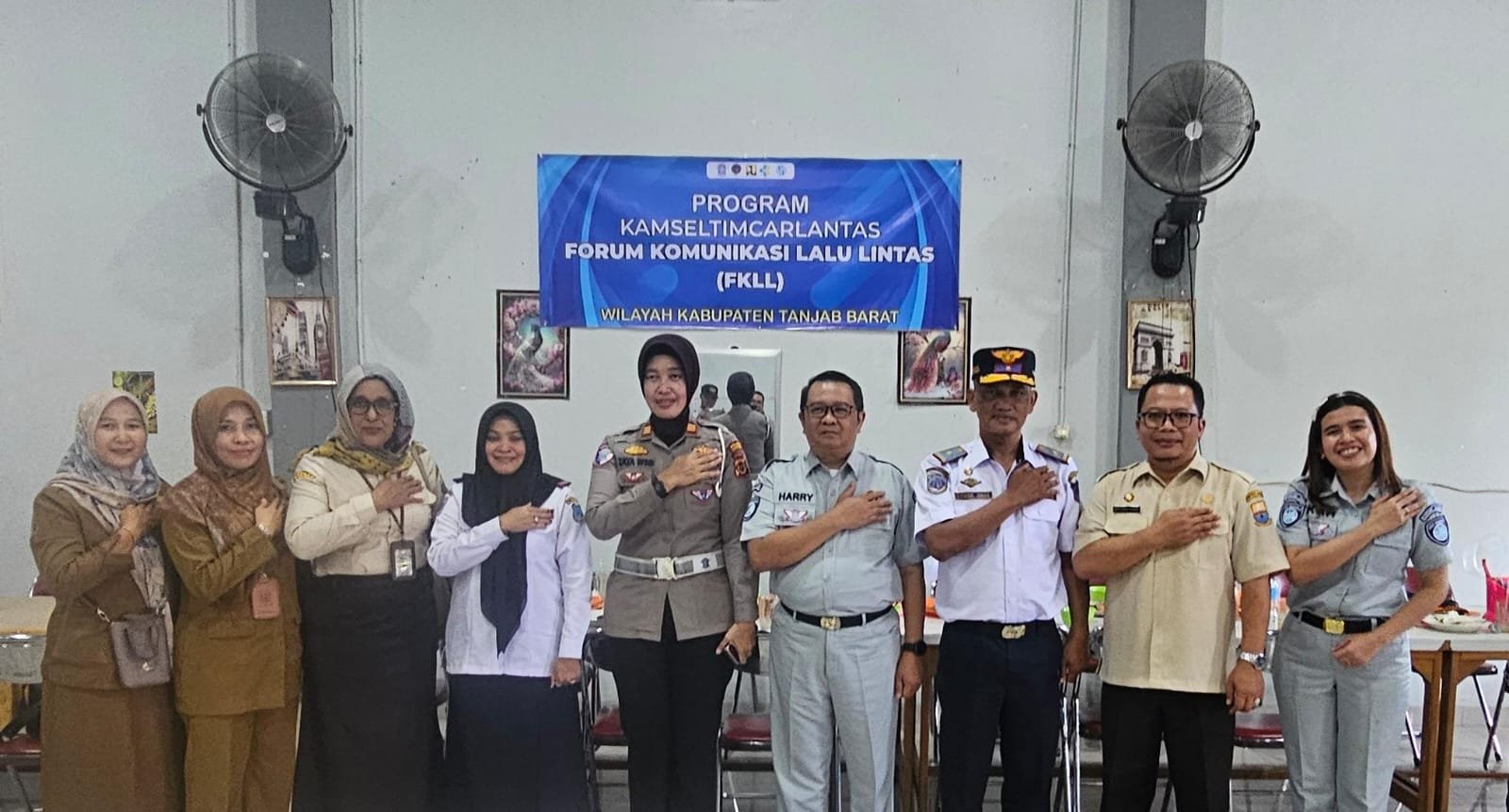 Jasa Raharja Wilayah Jambi Giatkan Forum Komunikasi Lalu Lintas (FKLL) di Kabupaten Tanjung Jabung Barat