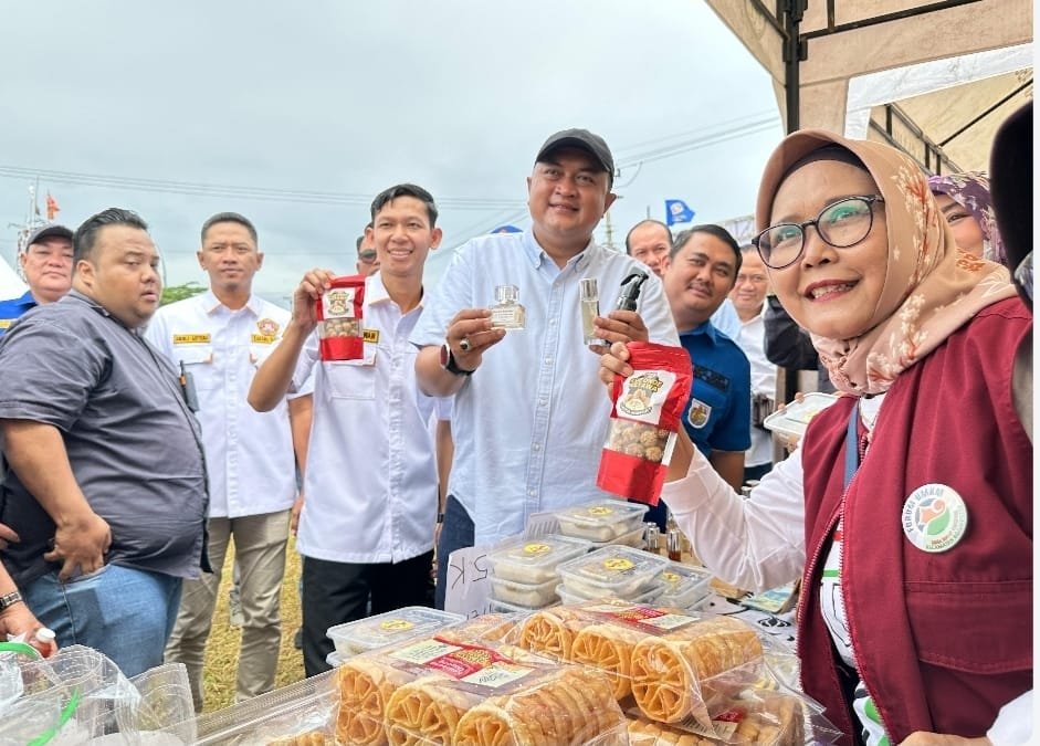 Jaga Stabilitas Harga Sembako, Bupati Bogor Tinjau Gerakan Pangan Murah KNPI