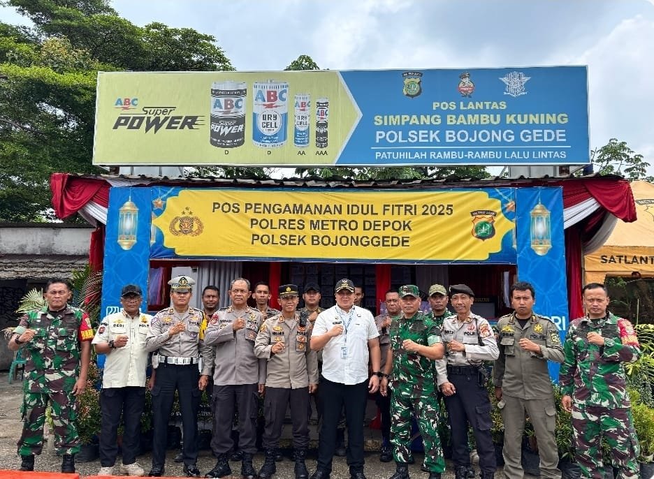 Perketat Keamanan Perbatasan Kabupaten Bogor, Kecamatan Bojonggede Siap Menyambut Arus Mudik Lebaran 2025