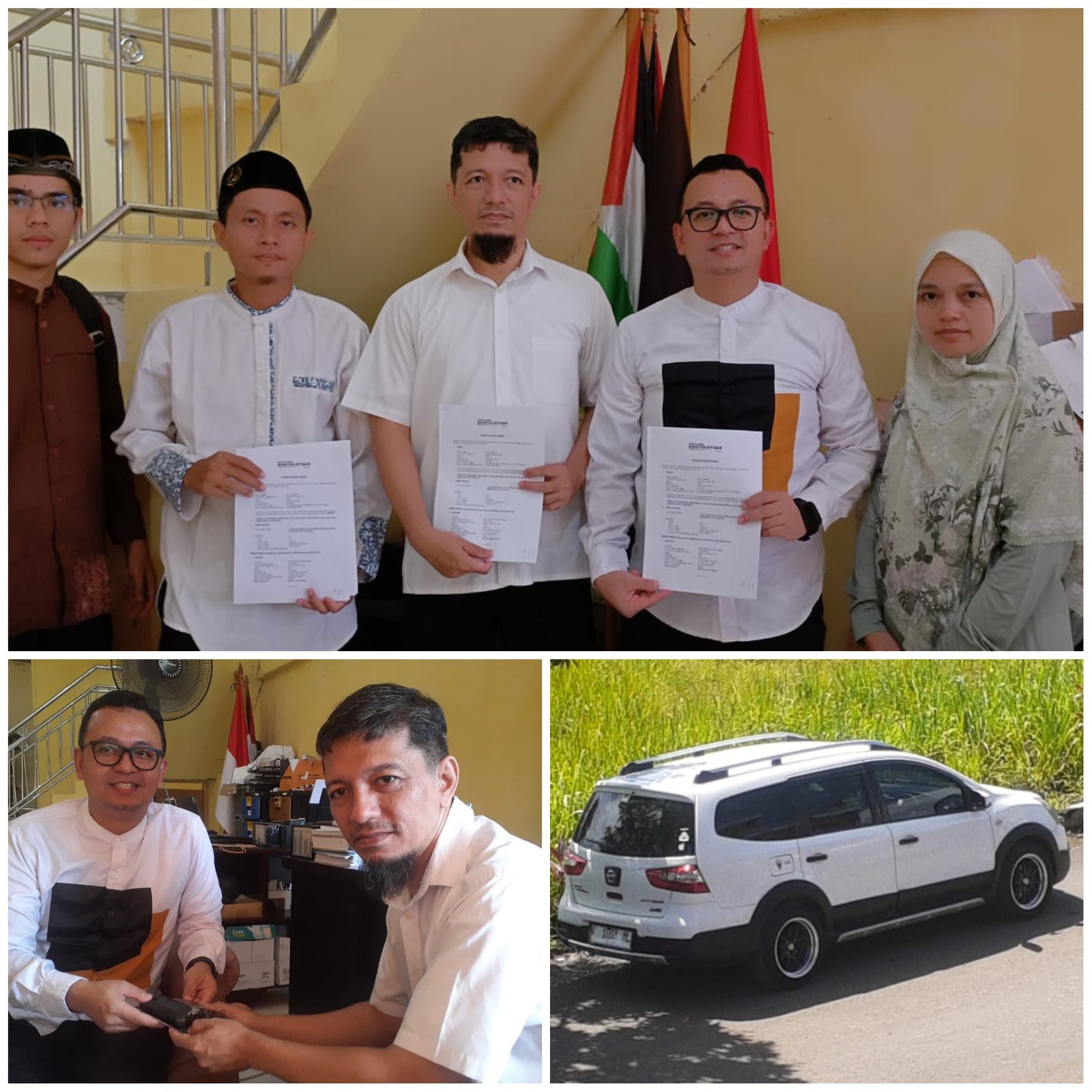 Kuttab Al Fatih Bogor Terima Wakaf Mobil Operasional