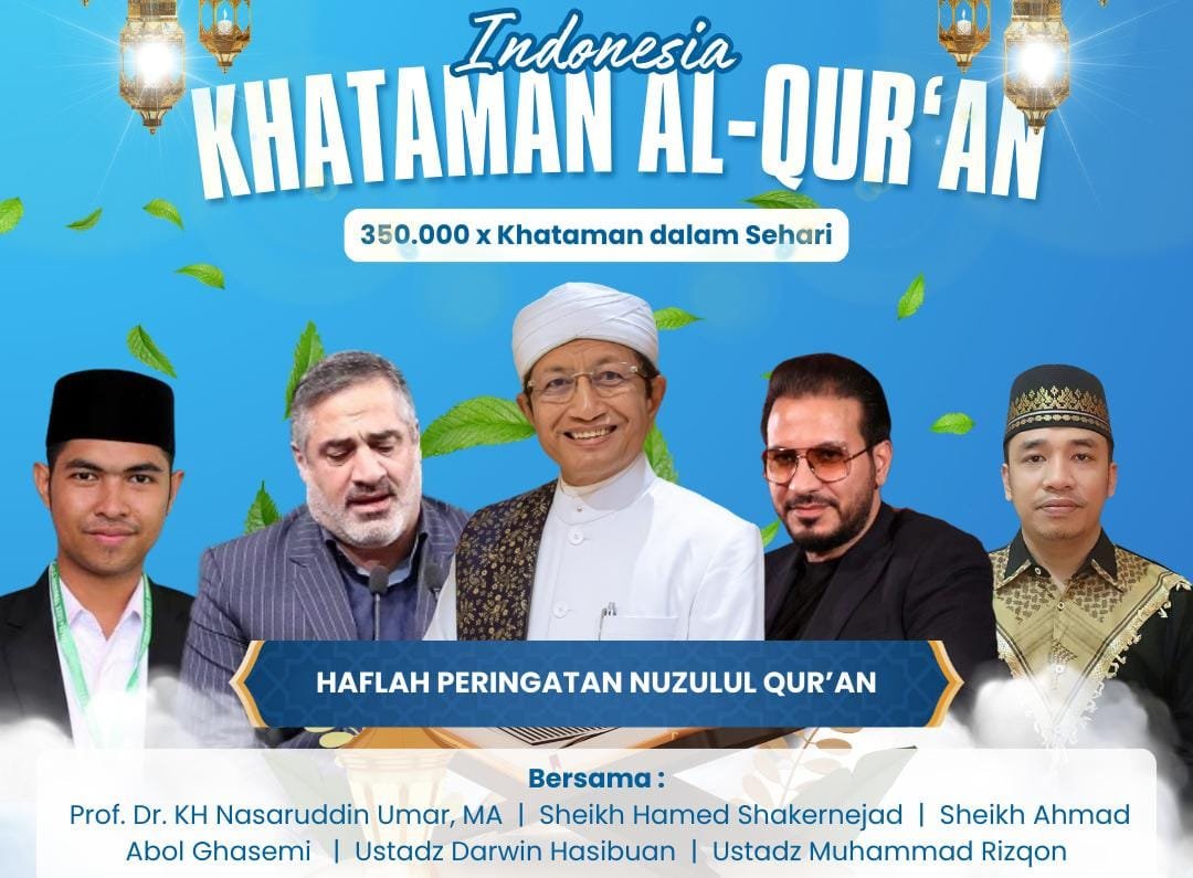 Indonesia Khataman Al-Qur’an. Gerakan Mengaji Untuk Keberkahan Negeri